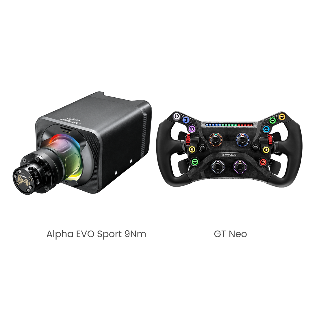 Simagic EVO Sport 9Nm Base 2-Piece Bundle (Pre-Order)