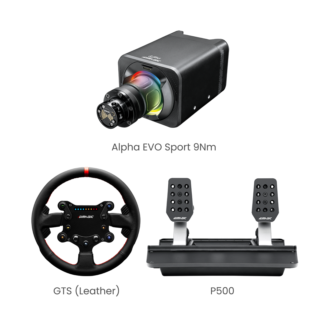 Simagic EVO Sport 9Nm Base 3-Piece Bundle (Pre-Order)