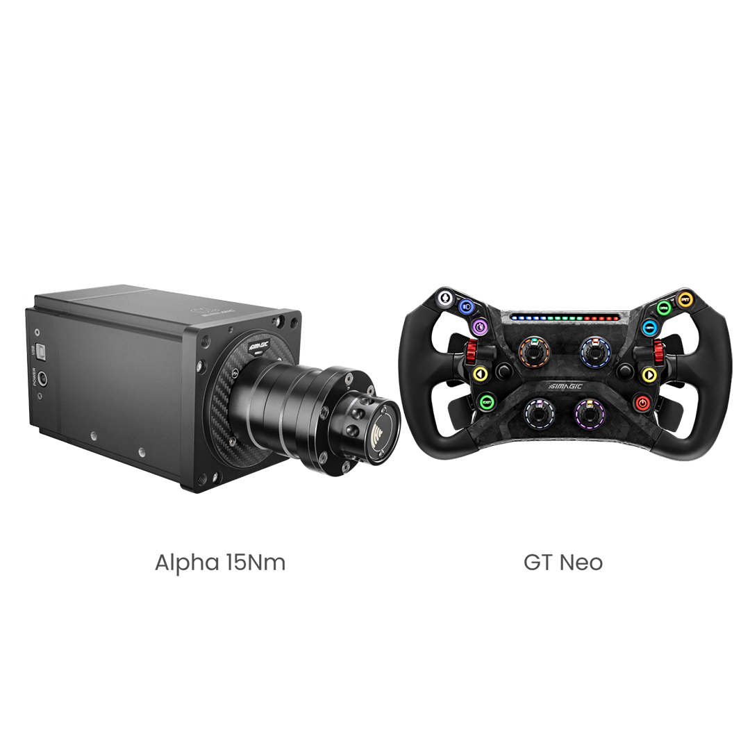 Simagic Alpha Base 2-Piece Bundle(Pre-Order)