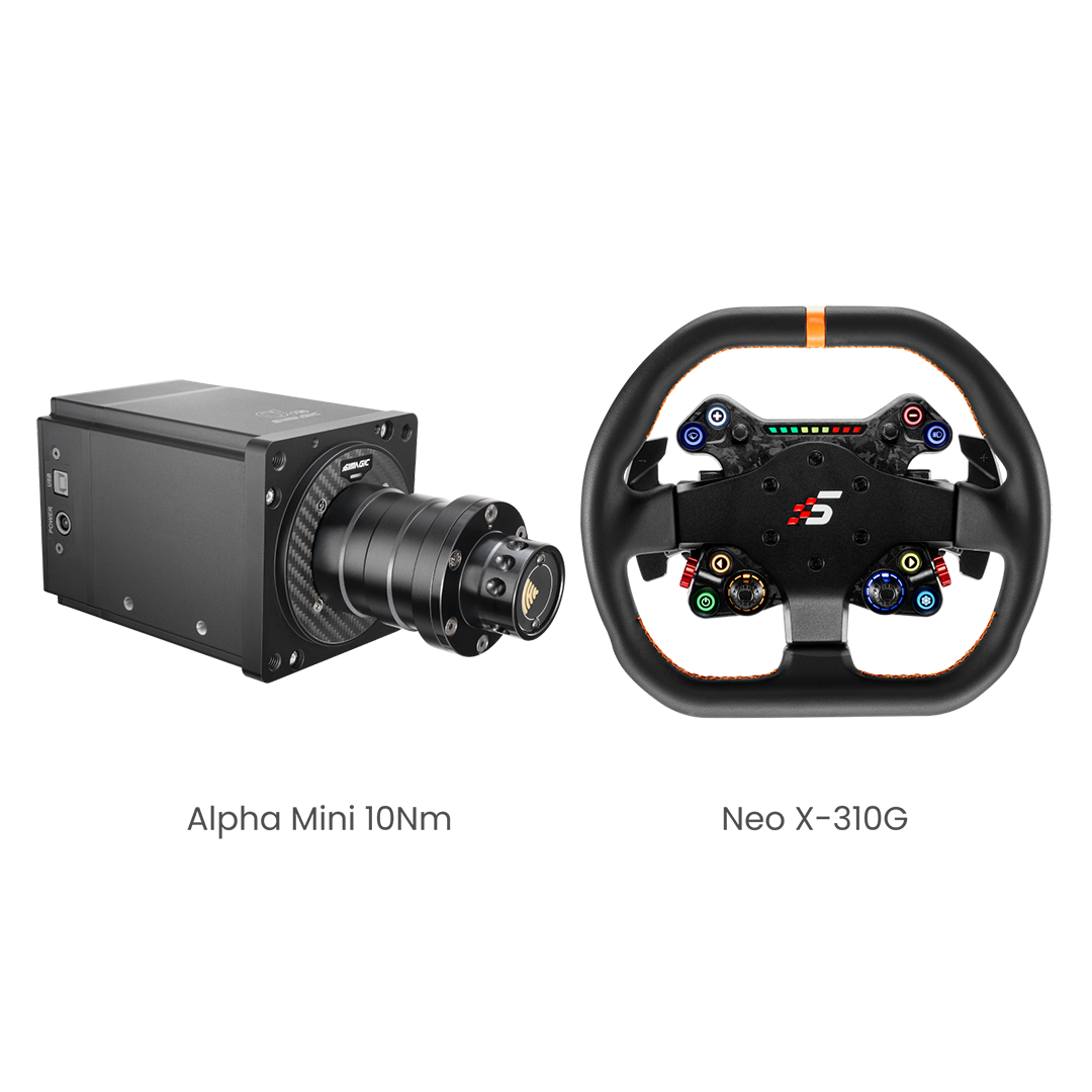 Simagic Alpha Mini Base 2-Piece Bundle(Pre-Order)