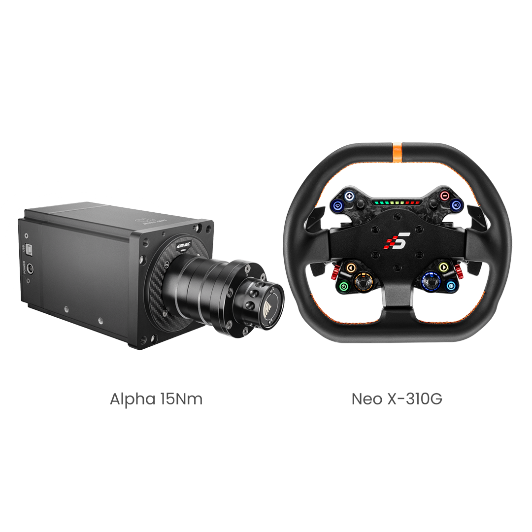 Simagic Alpha Base 2-Piece Bundle(Pre-Order)
